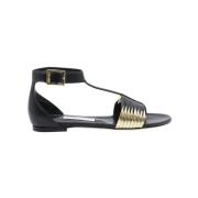 Jimmy Choo Läder lgskor Black, Dam