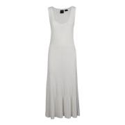 Pinko Elegant Tiglio Dress White, Dam