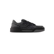 Dolce & Gabbana Tyg sneakers Black, Herr