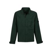 C.p. Company Långärmad skjorta i ottomansk stil Green, Herr