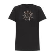 AllSaints T-shirt Pierra Black, Dam
