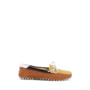 Dee Ocleppo Brun Gul Mocka Loafer Gummisula Multicolor, Dam