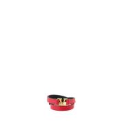 Valentino Garavani Dubbel VLogo Armband Red, Dam