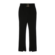 Just Cavalli Wide Trousers Black, Dam