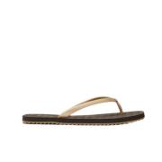 Michael Kors Jinx Flip Flop Brown, Dam