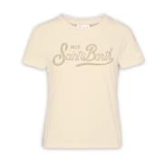 MC2 Saint Barth Stiliga T-shirts och Polos Beige, Dam
