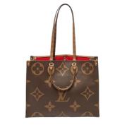 Louis Vuitton Vintage Pre-owned Canvas totevskor Brown, Dam