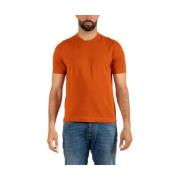 Hindustrie Herr Casual T-shirt Orange, Herr