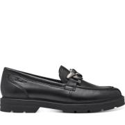 Tamaris Svarta Läder Stängda Loafers Black, Dam