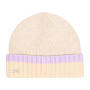 Seeberger Kashmir Beanie Mössa Beige, Dam