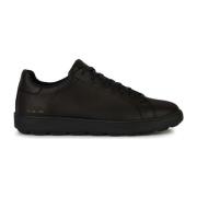 Geox Svarta Sneakers Ecub-1 för Män Black, Herr
