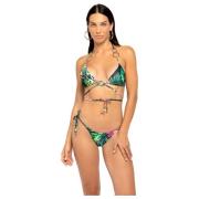 4Giveness Latino Dream Triangel Bikini Set Green, Dam