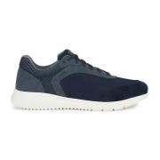 Geox Blå Monreale Sneakers för Män Blue, Herr