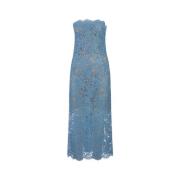Ermanno Scervino Maxi Dresses Blue, Dam