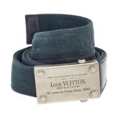 Louis Vuitton Vintage Pre-owned Laeder skrp Blue, Dam