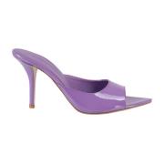 Gia Borghini Elegant Pointed Toe Mule Skor Purple, Dam