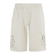 44 Label Group Casual Shorts White, Herr
