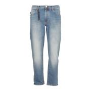 Incotex Komfort Tvätt Denim Jeans Blue, Herr