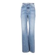 Icon Denim Avslappnad Komfort Jeans Blue, Dam