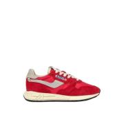 Autry Vintage Reelwind Sneaker Red, Dam