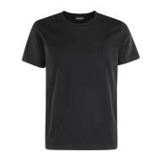 Dondup Avslappnad Bomull T-shirt Black, Herr