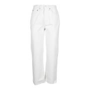 Re/Done Retro Stove Pipe Jeans White, Dam