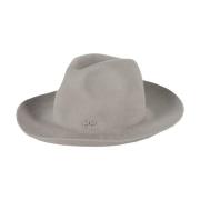 Ruslan Baginskiy Stilig Fedora Hat för Män Gray, Dam