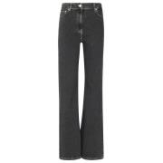 Moschino Stretch Denim Jeans Black, Dam