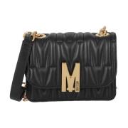 Moschino Stilfull Väska för Modeälskare Black, Dam