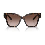 Dolce & Gabbana Fyrkantiga solglasögon DG Precious inspirerade Brown, ...