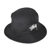 Stüssy Stilig Bucket Hat för Stor Lager Black, Herr