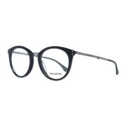 Zadig & Voltaire Svarta Metall & Plastiska Optiska Bågar Black, Unisex