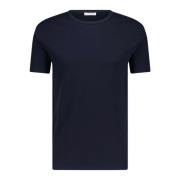 Kiefermann Bomull T-shirt Bekväm Rund Hals Blue, Herr