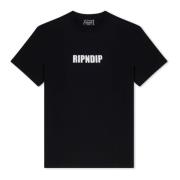 Ripndip Cool Katt Grafisk T-shirt Black, Herr