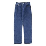 Re/Done Vintage 90's Löst Denim Jeans Blue, Dam