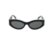 Celine Stiliga Solglasögon med Unik Design Black, Dam