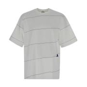Burberry Bomull Logo T-Shirt White, Herr