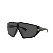 Versace Stiliga solglasögon med svarta bågar Black, Unisex