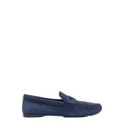 Church's Blå Läder Loafer Skor Ss24 Blue, Herr