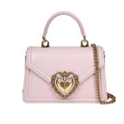 Dolce & Gabbana Puder Handväska med Juvelhjärta Pink, Dam