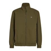 Tommy Jeans Drab Olive Green Jacka Green, Herr