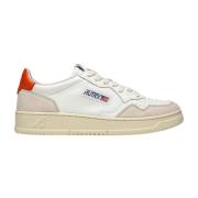 Autry Vita och Orange Mocka Sneakers Multicolor, Herr