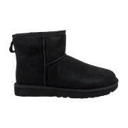 UGG Svarta Mocka Ankelboots Black, Dam