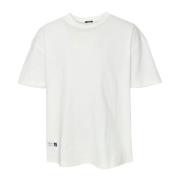 Denham Casual T-shirt med baktryck White, Herr