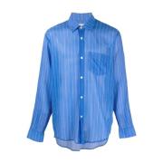 Our Legacy Casual Shirts Blue, Herr