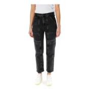 Agolde Slim-fit Jeans Black, Dam