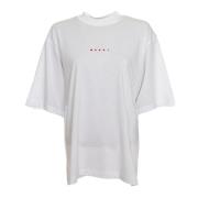 Marni Casual Oversized T-shirt White, Dam