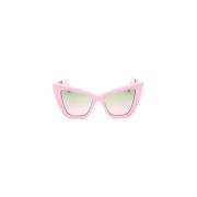 Gcds Acetat solglasögon för kvinnor Pink, Dam