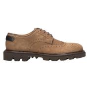 Estro Herr Ljusbrun Mocka Snörskor Brogues Er00113800 Brown, Herr