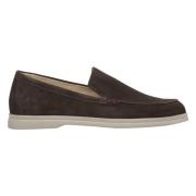 Estro Herr Sadelfärgad Velour Slip-On Loafers Er00112974 Brown, Herr